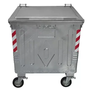 Steel Wheelie Waste Bins (GI 1100)